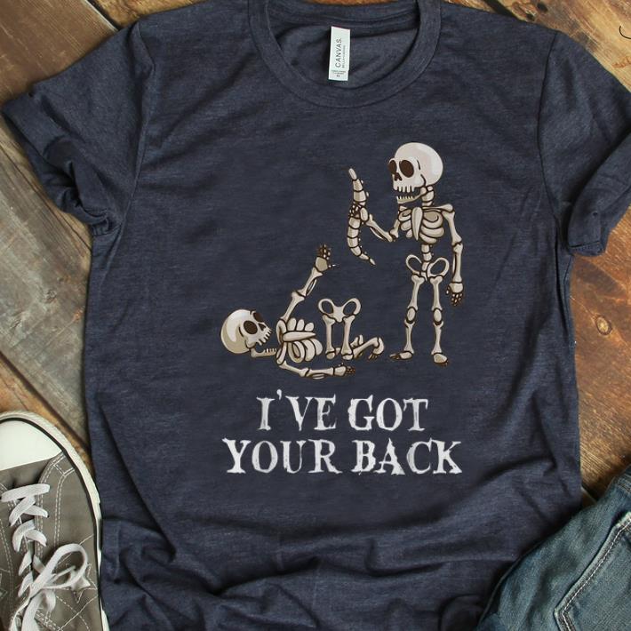 Premium Skeleton I ve Got Your Back Funny Halloween shirt 1 - Premium Skeleton I've Got Your Back Funny Halloween shirt