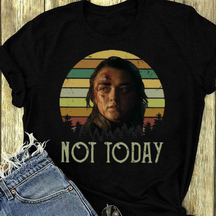 Premium Sunset Game of Thrones Arya Stark Not Today shirt 4 - Premium Sunset Game of Thrones Arya Stark Not Today shirt