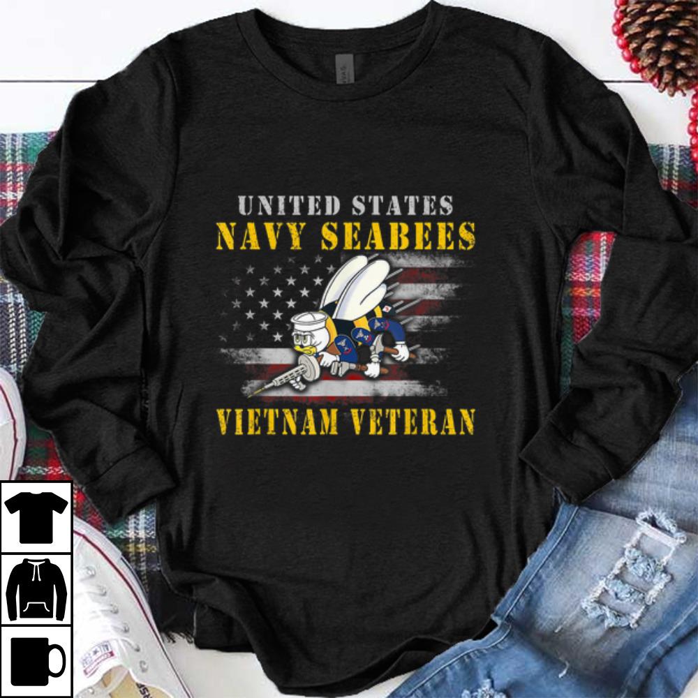 Premium United States Navy Seebees Vietnam Veteran shirt 1 - Premium United States Navy Seebees Vietnam Veteran shirt