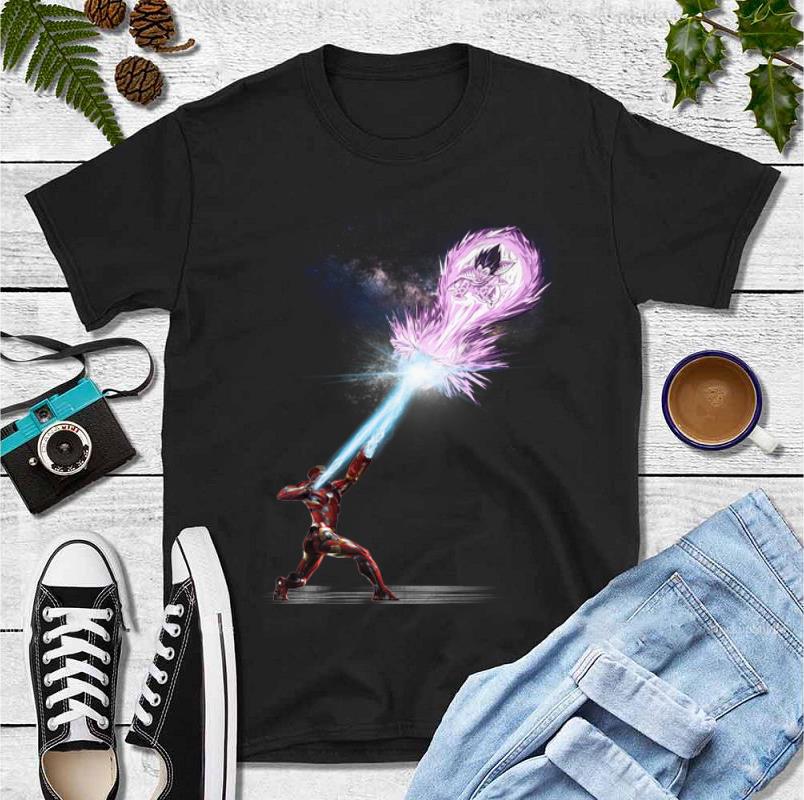 Premium Vegeta Galick Gun Iron Man shirt 4 - Premium Vegeta Galick Gun Iron Man shirt