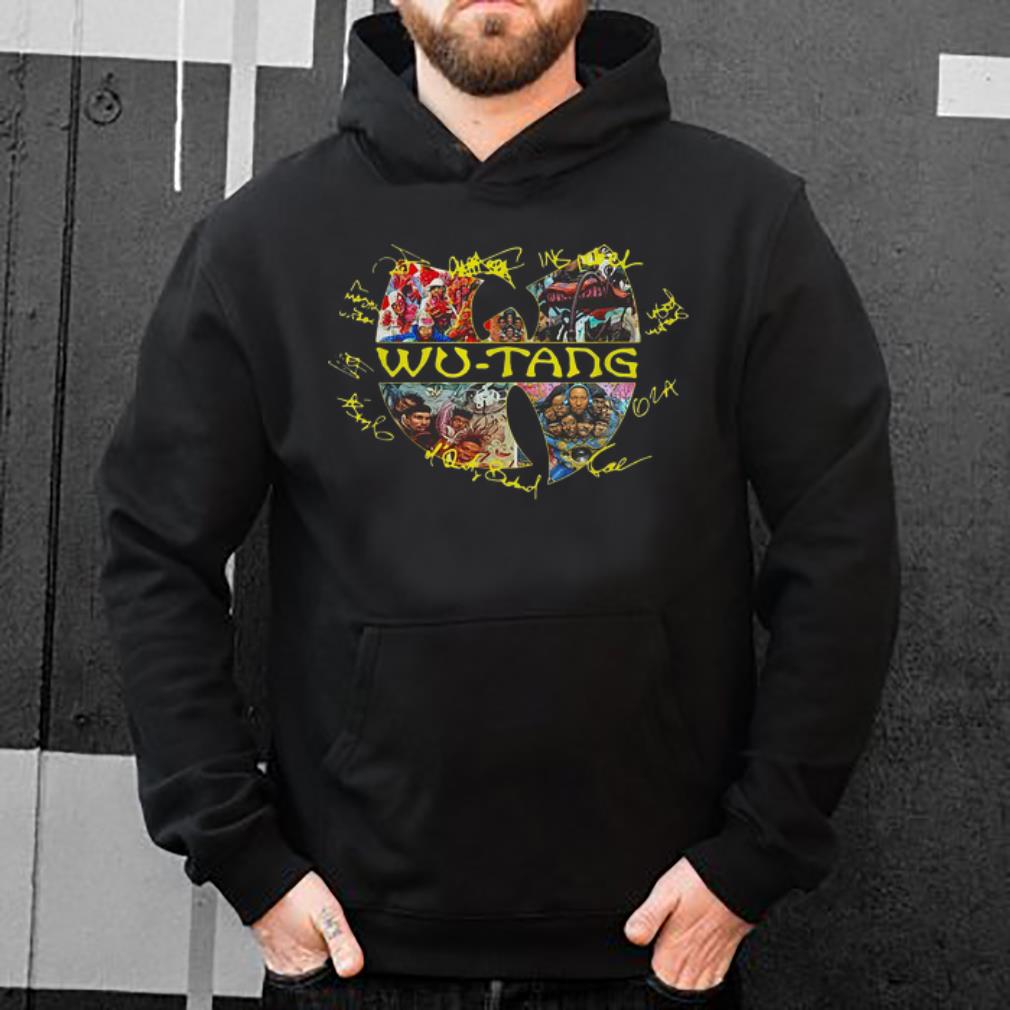 Premium Wu Tang Clan Art Signatures shirt 4 - Premium Wu-Tang Clan Art Signatures shirt