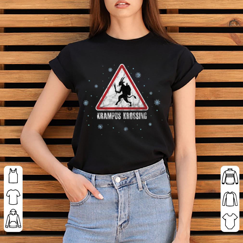 Premium twHistory Christmas Krampus Crossing Snow shirt 4 - Premium twHistory Christmas Krampus Crossing Snow shirt