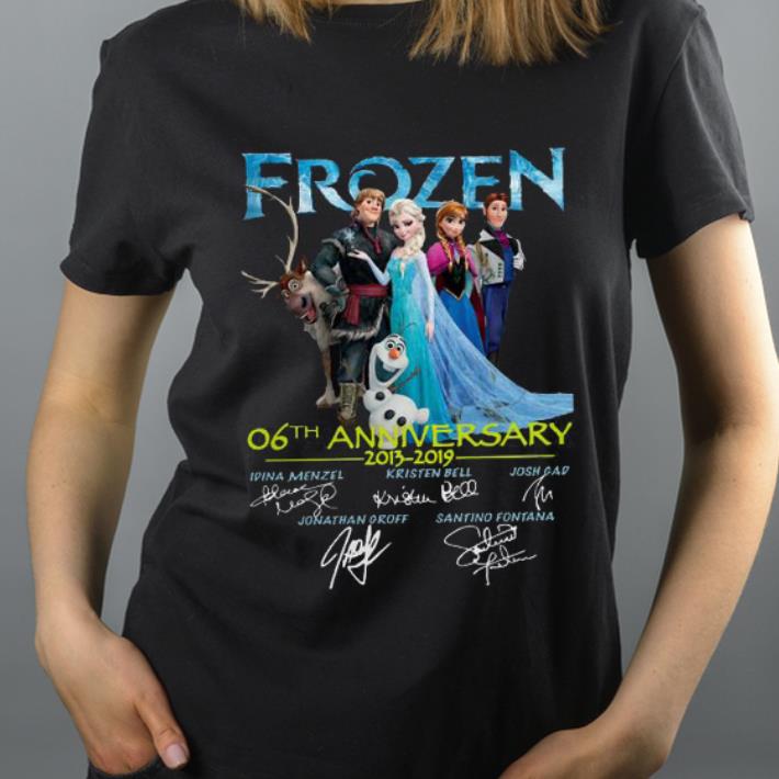 Pretty 06th Anniversary Frozen 2013 2019 shirt 4 - Pretty 06th Anniversary Frozen 2013-2019 shirt