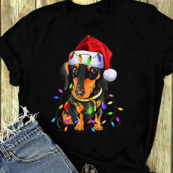 Awesome Dachshund Christmas Loves led Gifts Cute Dog Lovers shirt 4 - Awesome Dachshund Christmas Loves led Gifts Cute Dog Lovers shirt