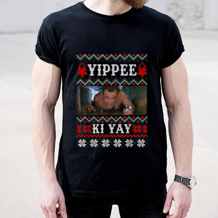 Awesome Die Hard Yippee Ki Yay Ugly Christmas shirt 4 - Awesome Die Hard Yippee Ki Yay Ugly Christmas shirt