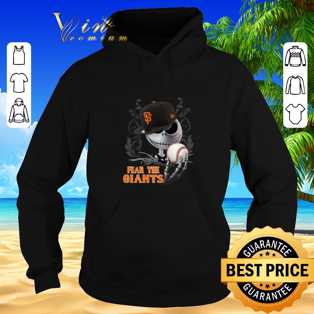 Awesome Fear The San Francisco Giants Jack Skellington shirt 4 - Awesome Fear The San Francisco Giants Jack Skellington shirt
