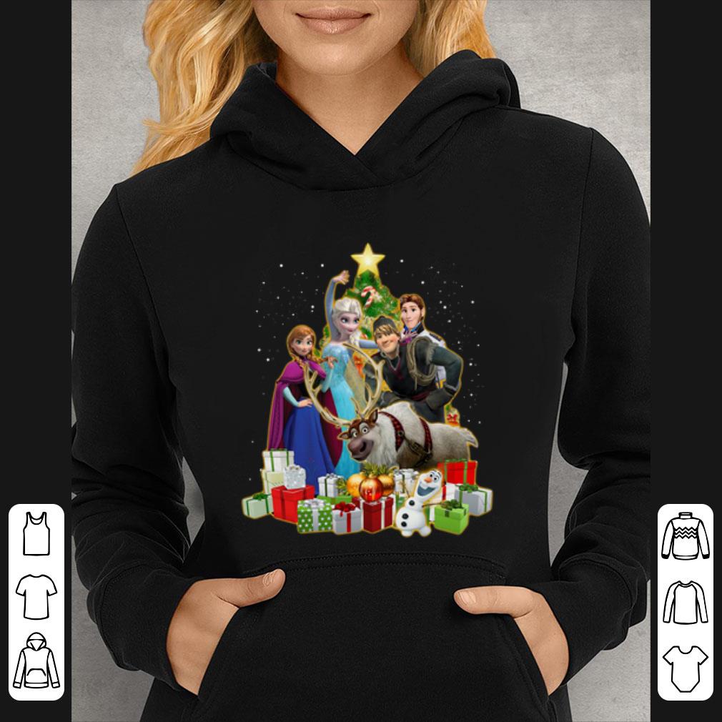 Awesome Frozen Characters Christmas Tree shirt 4 - Awesome Frozen Characters Christmas Tree shirt