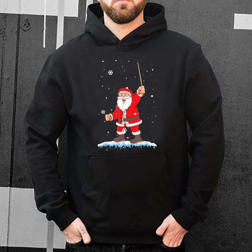 Awesome Funny Cute Santa Claus Fencing Christmas Xmas Sports Gift sweater 4 - Awesome Funny Cute Santa Claus Fencing Christmas Xmas Sports Gift sweater