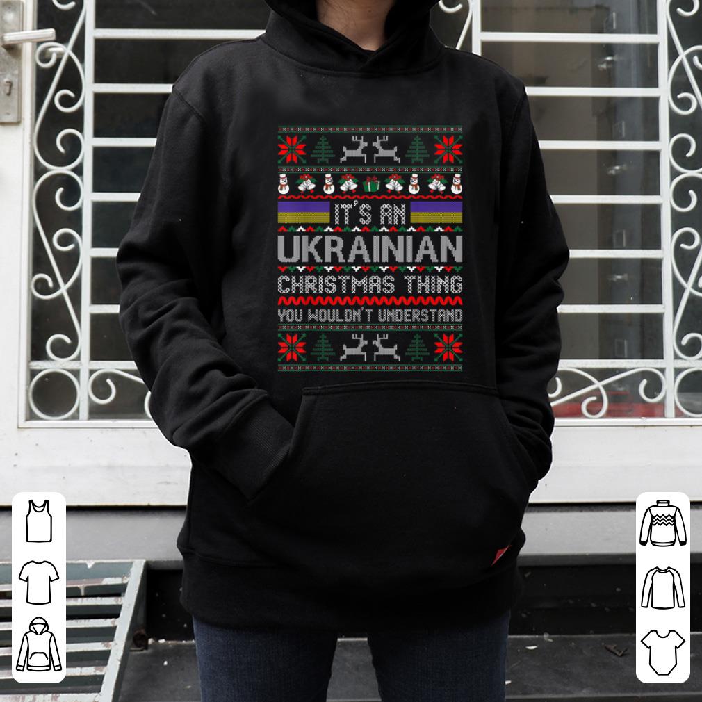 Awesome Its Ukrainian Christmas Thing Ugly Sweater Tshirt shirt 4 - Awesome Its Ukrainian Christmas Thing Ugly Sweater Tshirt shirt