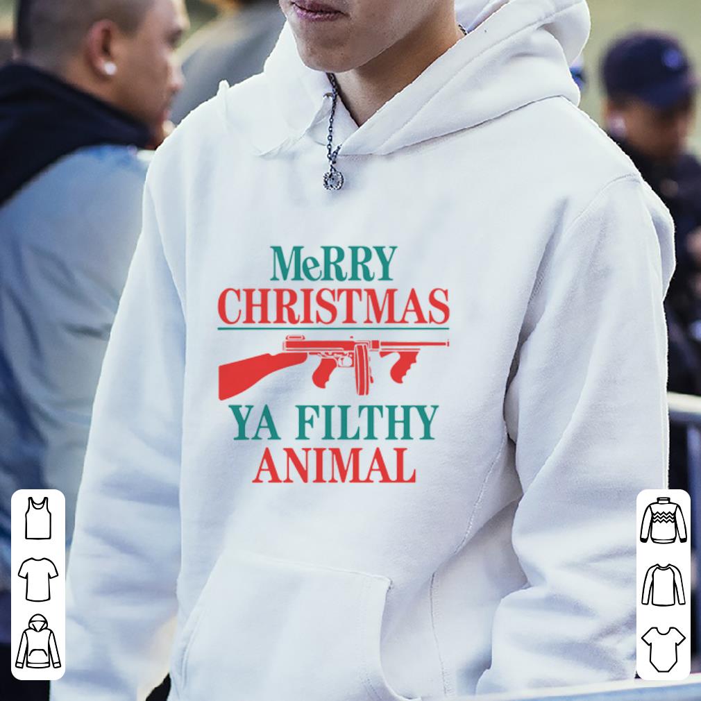 Awesome Merry Christmas Ya Filthy Animal shirt 4 - Awesome Merry Christmas Ya Filthy Animal shirt