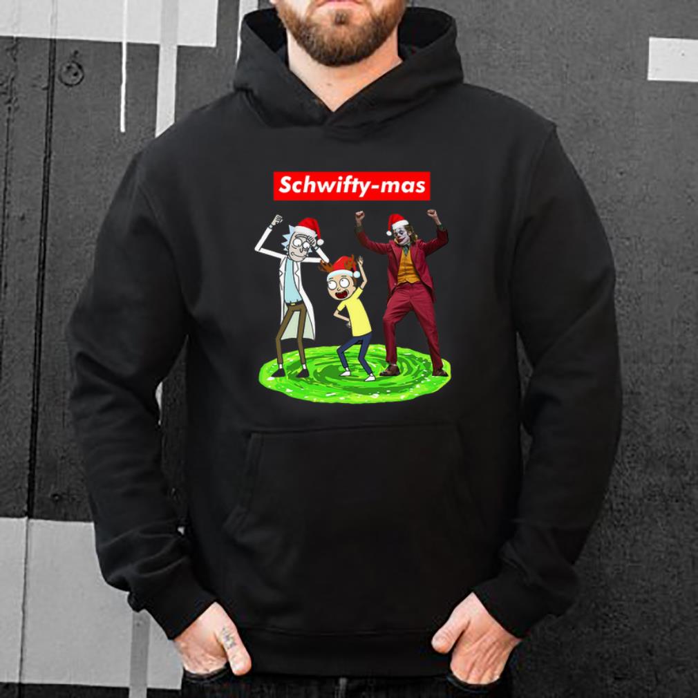 Awesome Schwifty mas Rick and Morty and Joker dancing shirt 4 - Awesome Schwifty mas Rick and Morty and Joker dancing shirt