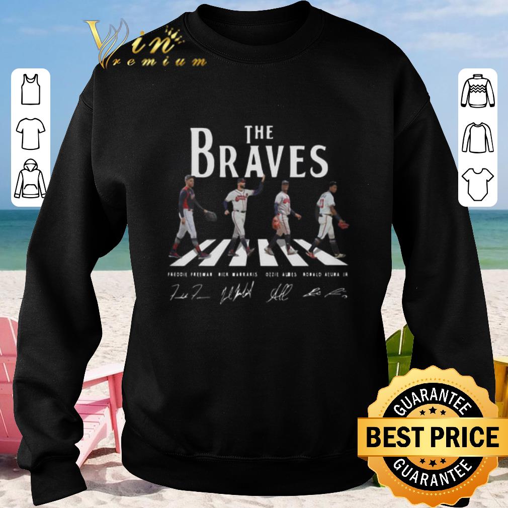 Awesome Signatures Atlanta Braves The Braves Abbey Road shirt 2020 4 - Awesome Signatures Atlanta Braves The Braves Abbey Road shirt 2020