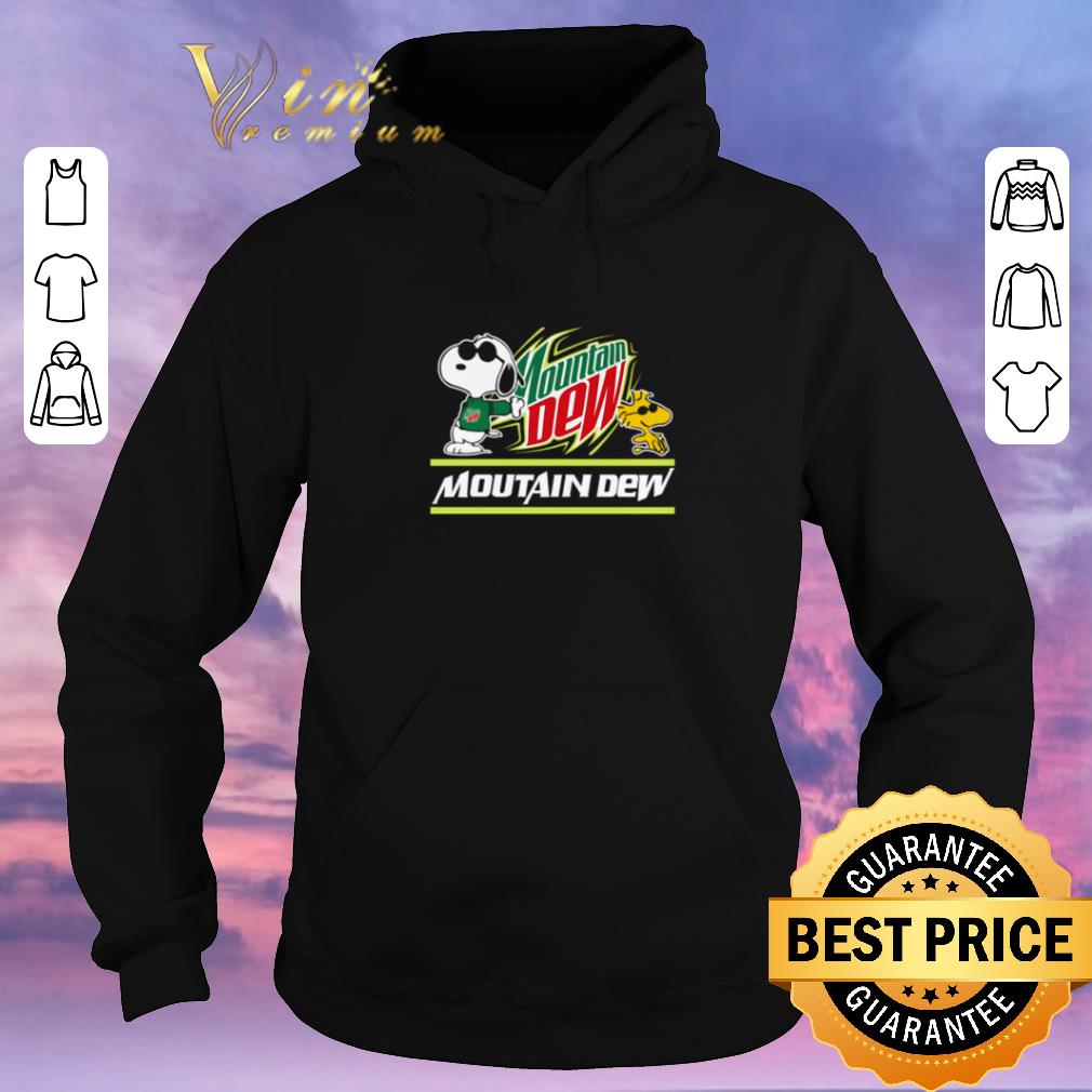 Awesome Snoopy Woodstock Mountain Dew Peanuts shirt sweater 4 - Awesome Snoopy Woodstock Mountain Dew Peanuts shirt sweater