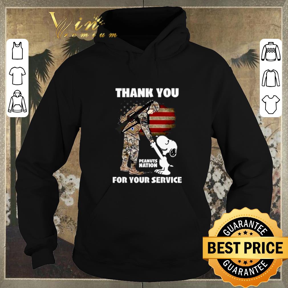 Awesome Snoopy veteran Thank you Peanuts nation for your service shirt sweater Awesome Snoopy veteran Thank you Peanuts nation for your service shirt sweater 4 - Awesome Snoopy veteran Thank you Peanuts nation for your service shirt sweater