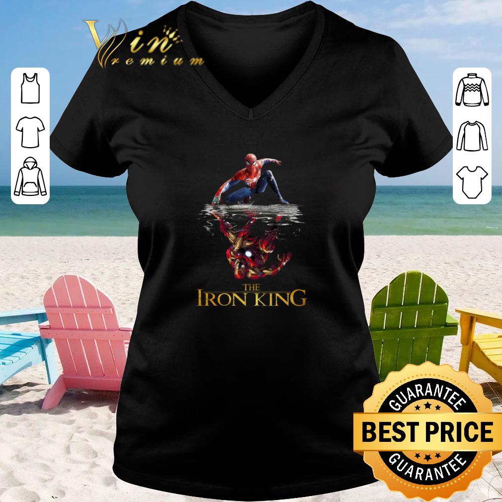 Awesome Spider Man reflection Iron Man The Iron King shirt sweater 2019 2 - Awesome Spider Man reflection Iron Man The Iron King shirt sweater 2019