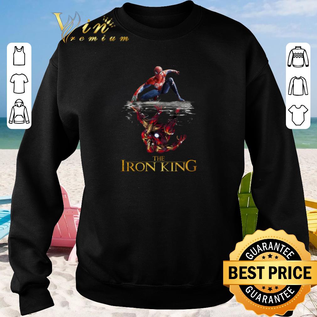 Awesome Spider Man reflection Iron Man The Iron King shirt sweater 2019 3 - Awesome Spider Man reflection Iron Man The Iron King shirt sweater 2019