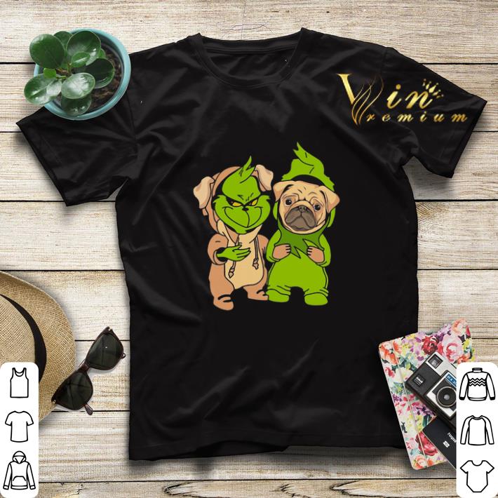 Baby Grinch and Pug dog shirt sweater Baby Grinch and Pug dog shirt sweater 4 - Baby Grinch and Pug dog shirt sweater