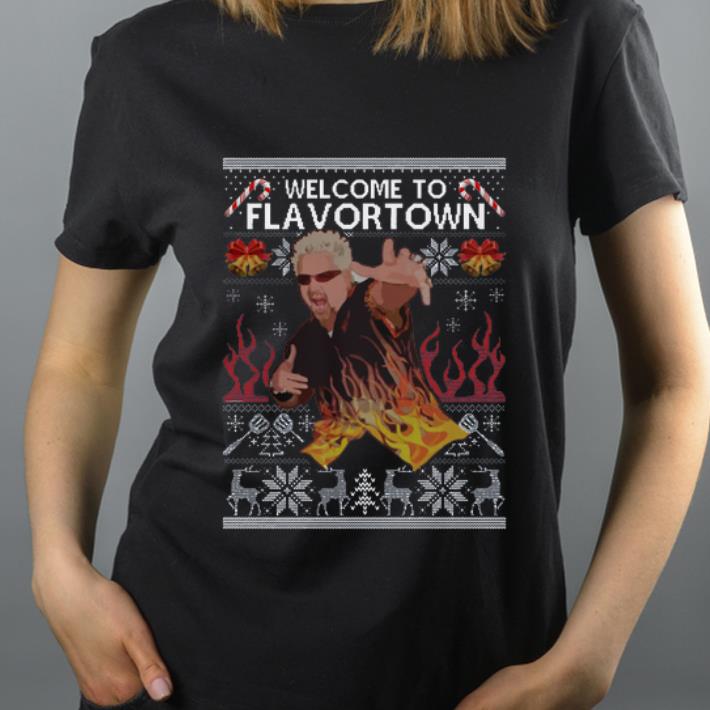 Beautiful Guy Fieri Welcome To Flavortown Ugly Christmas shirt 4 - Beautiful Guy Fieri Welcome To Flavortown Ugly Christmas shirt