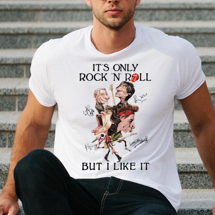 Beautiful The Rolling Stones It s Only Rock N Roll But I Like It Signatures shirt 4 - Beautiful The Rolling Stones It’s Only Rock N Roll But I Like It Signatures shirt