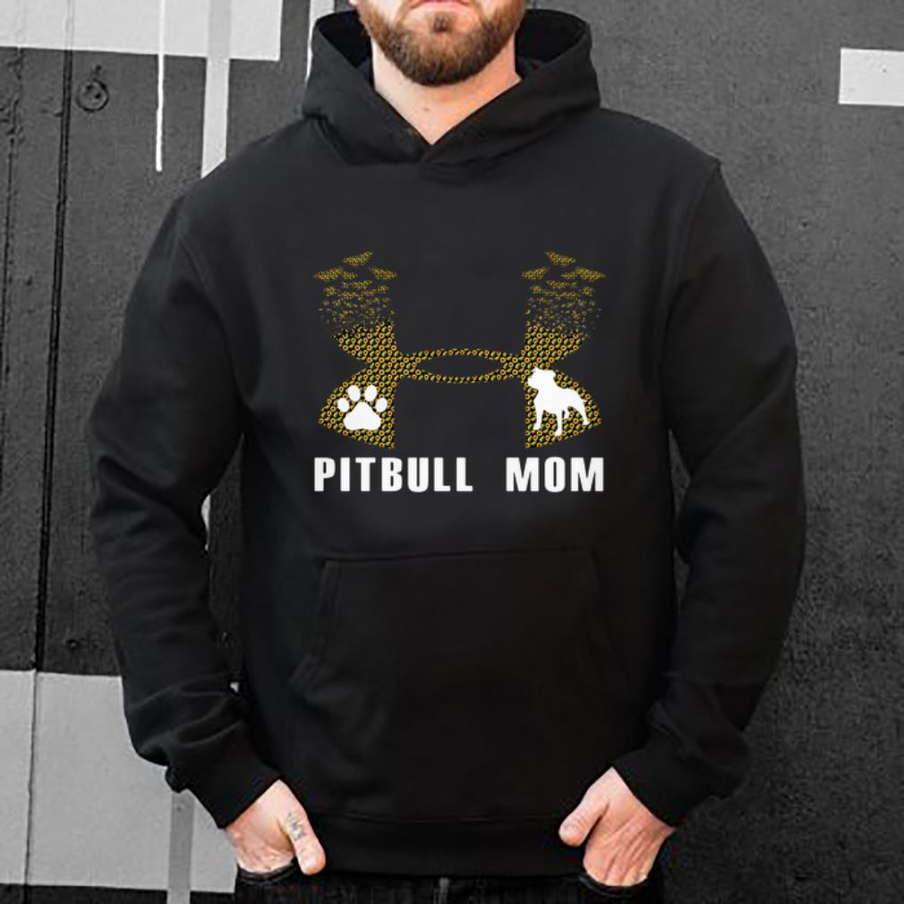 Beautiful Under Armour Pitbull Mom Flower shirt 4 - Beautiful Under Armour Pitbull Mom Flower shirt