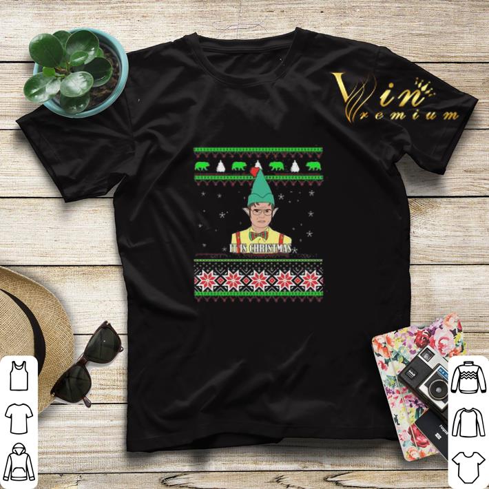 Dwight Schrute it is Christmas shirt sweater Dwight Schrute it is Christmas shirt sweater 4 - Dwight Schrute it is Christmas shirt sweater