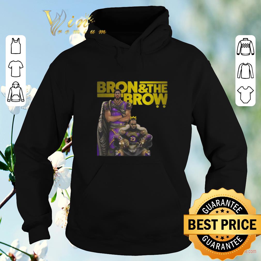 Funny LeBron James Bron & The Brow Anthony Davis Lakers shirt sweater Funny LeBron James Bron The Brow Anthony Davis Lakers shirt sweater 4 - Funny LeBron James Bron & The Brow Anthony Davis Lakers shirt sweater