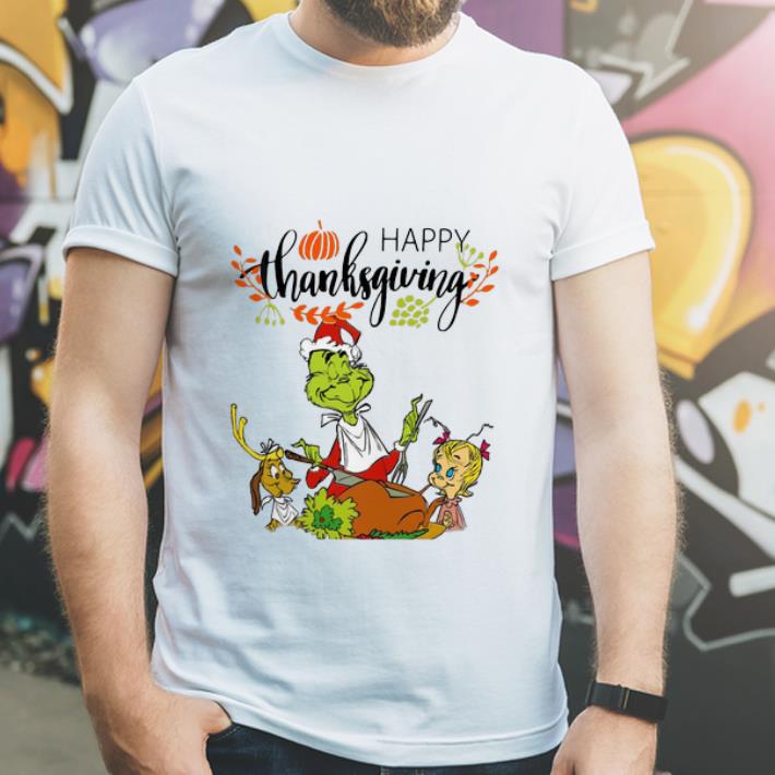 Funny The Grinch Eating Turkey Happy Thanksgiving shirt 4 - Funny The Grinch Eating Turkey Happy Thanksgiving shirt