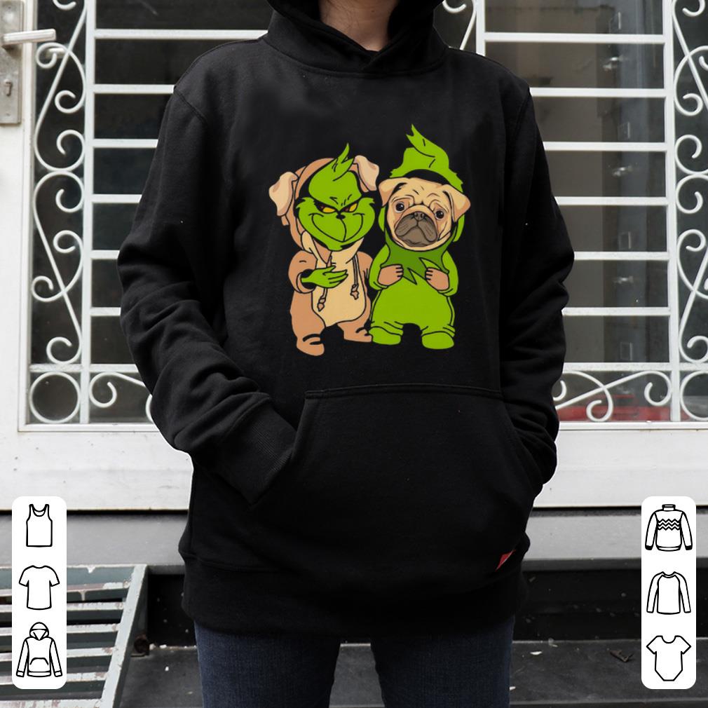 Great Baby Grinch and Pug dog shirt 4 - Great Baby Grinch and Pug dog shirt
