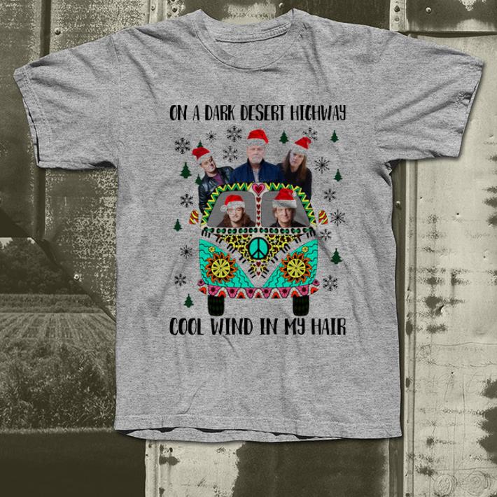 Great Eagles band hippie car on a dark desert highway cool wind in my hair christmas shirt 4 - Great Eagles band hippie car on a dark desert highway cool wind in my hair christmas shirt