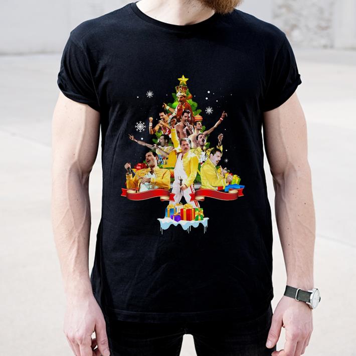Great Freddie Mercury Christmas Tree shirt 4 - Great Freddie Mercury Christmas Tree shirt