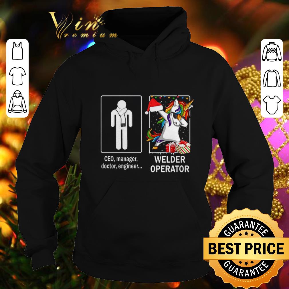 Hot Ceo manager doctor engineer and unicorn Welder Operator shirt 4 - Hot Ceo manager doctor engineer and unicorn Welder Operator shirt