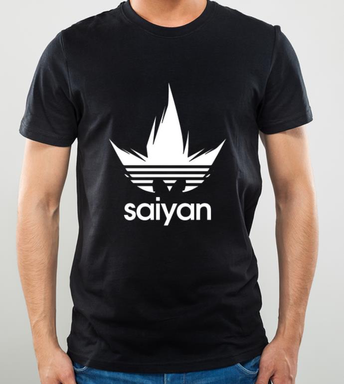 Hot Dragon Ball Z DBZ Saiyan Adidas shirt 4 - Hot Dragon Ball Z DBZ Saiyan Adidas shirt