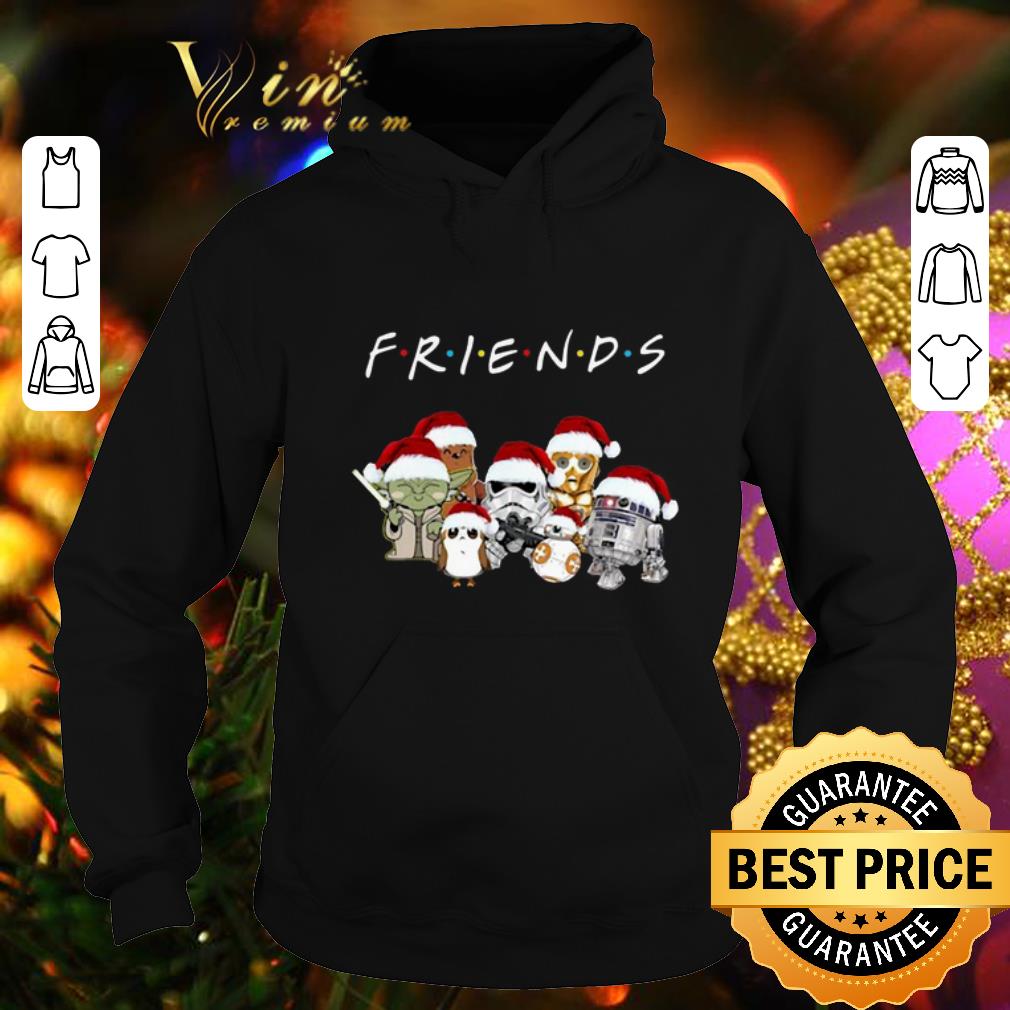 Hot Friends Star Wars Cartoon Character Christmas shirt 4 - Hot Friends Star Wars Cartoon Character Christmas shirt