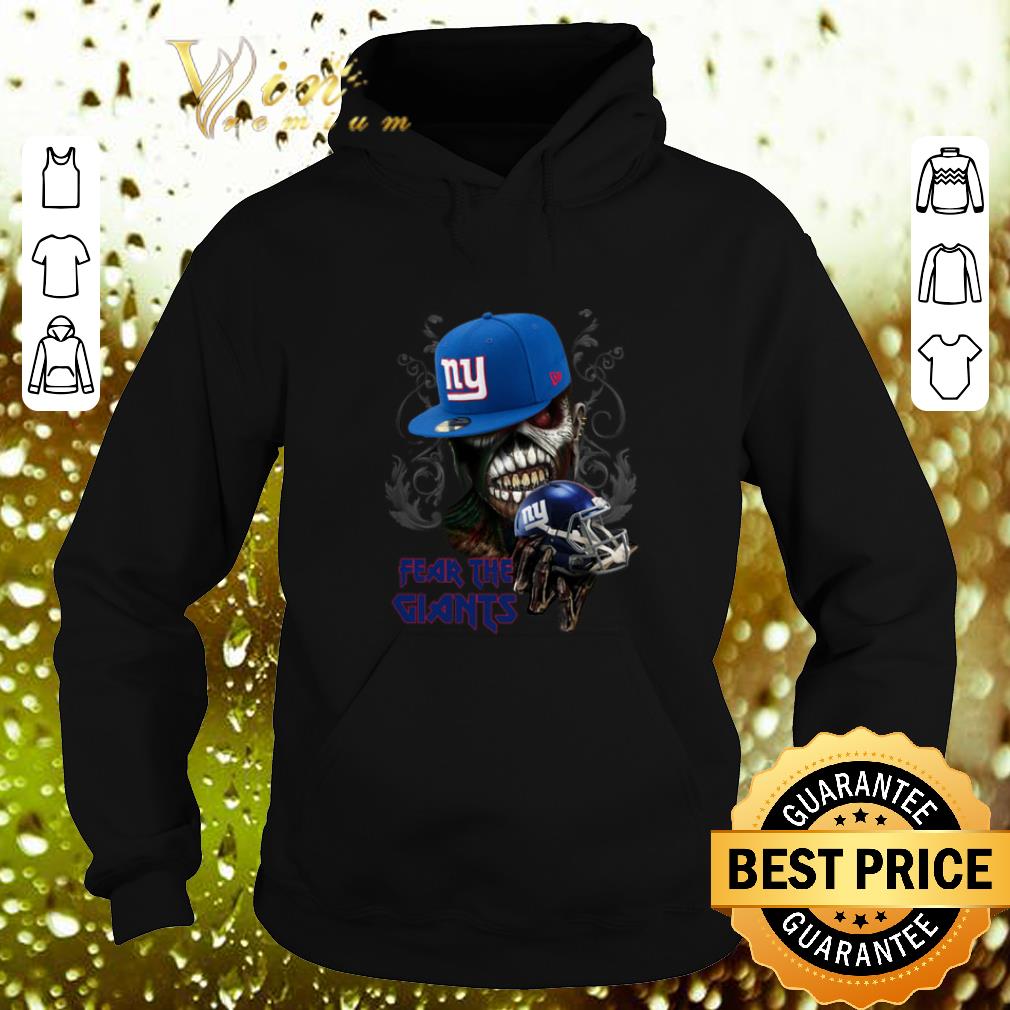 Hot Iron Maiden fear the New York Giants shirt 4 - Hot Iron Maiden fear the New York Giants shirt