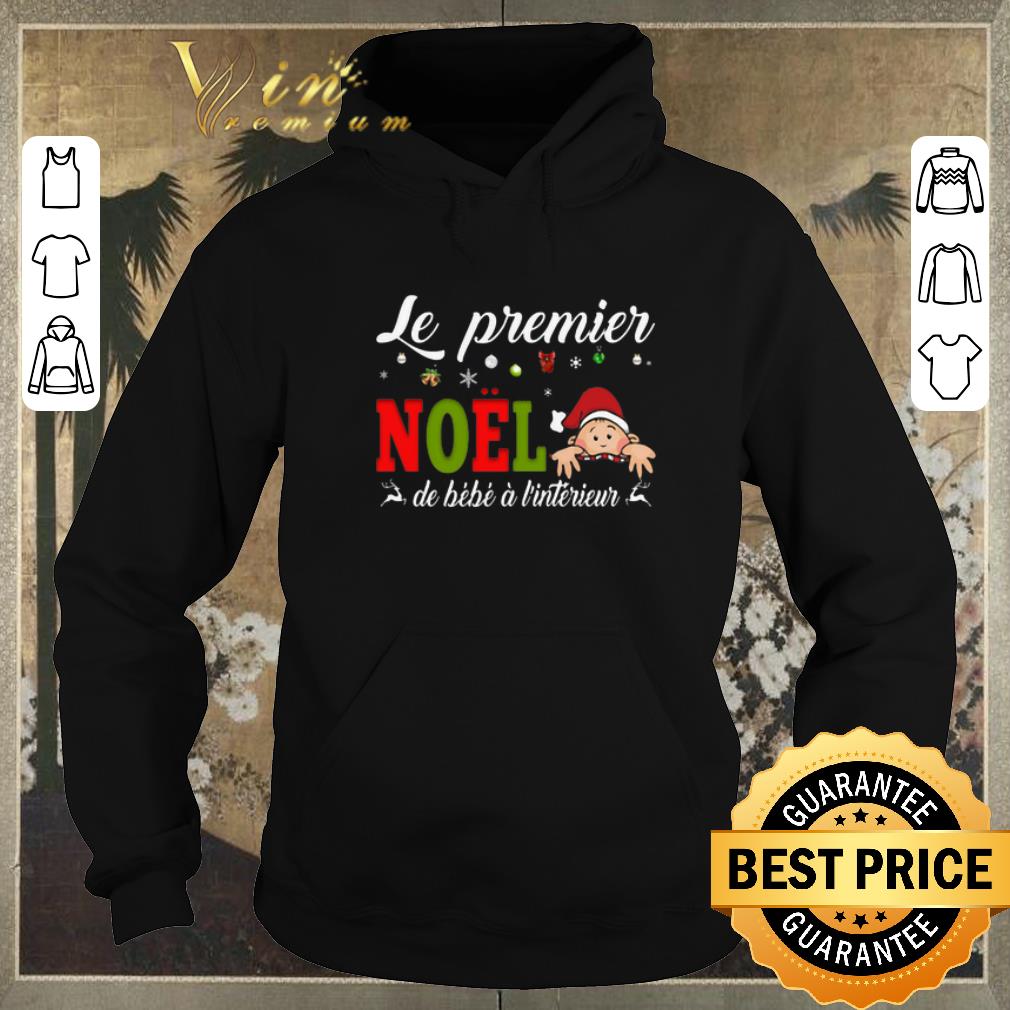 Hot Le premier Noel de bebe a l interieur shirt sweater 4 - Hot Le premier Noel de bebe a l'interieur shirt sweater