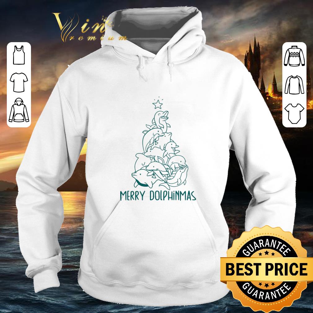 Hot Merry Dolphinmas Christmas tree shirt 4 - Hot Merry Dolphinmas Christmas tree shirt