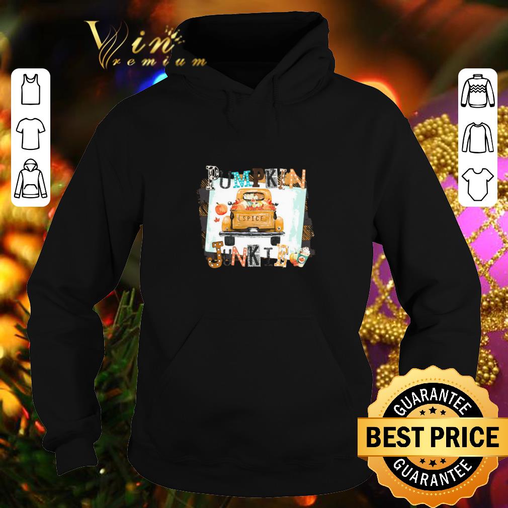 Hot Pumpkin spice Junkie Halloween shirt Hot Pumpkin spice Junkie Halloween shirt 4 - Hot Pumpkin spice Junkie Halloween shirt
