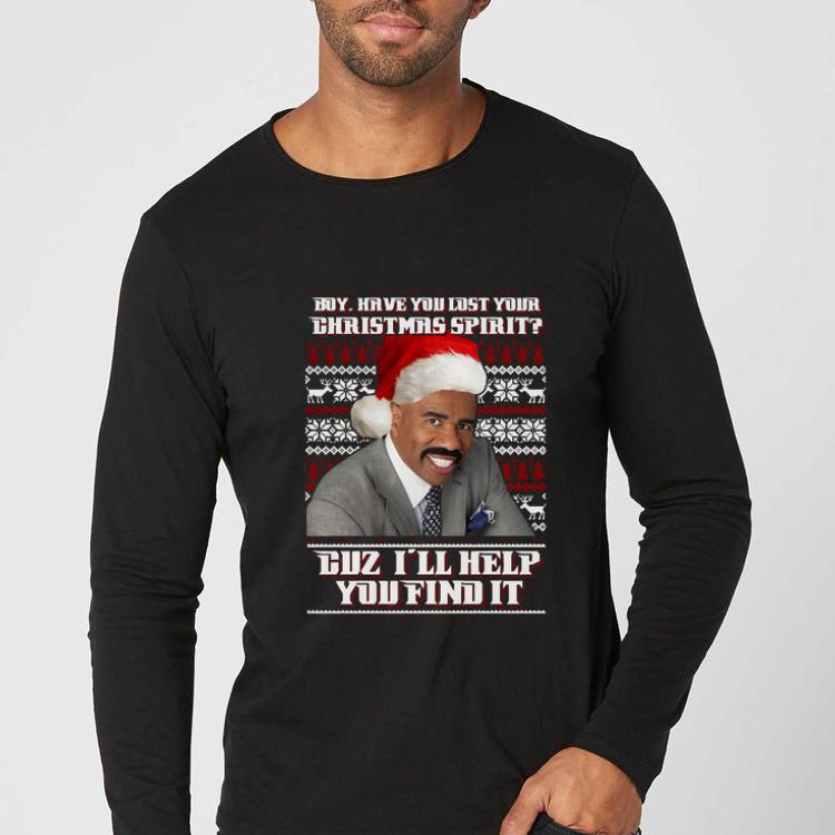Hot Ugly christmas Santa Steve Harvey Boy have you lost your christmas spirit duz I ll help you find it shirt 4 - Hot Ugly christmas Santa Steve Harvey Boy have you lost your christmas spirit duz I’ll help you find it shirt