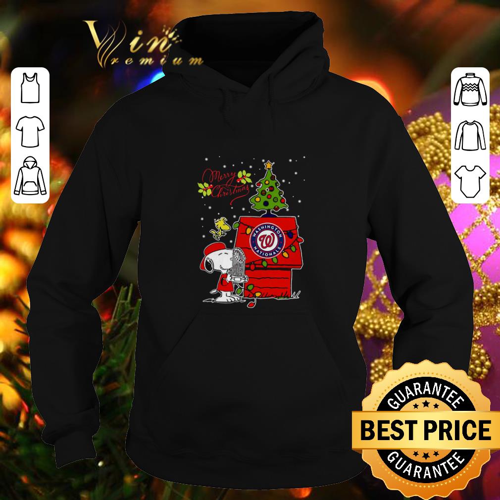 Hot Washington Nationals Snoopy Woodstock Merry Christmas shirt 4 - Hot Washington Nationals Snoopy Woodstock Merry Christmas shirt