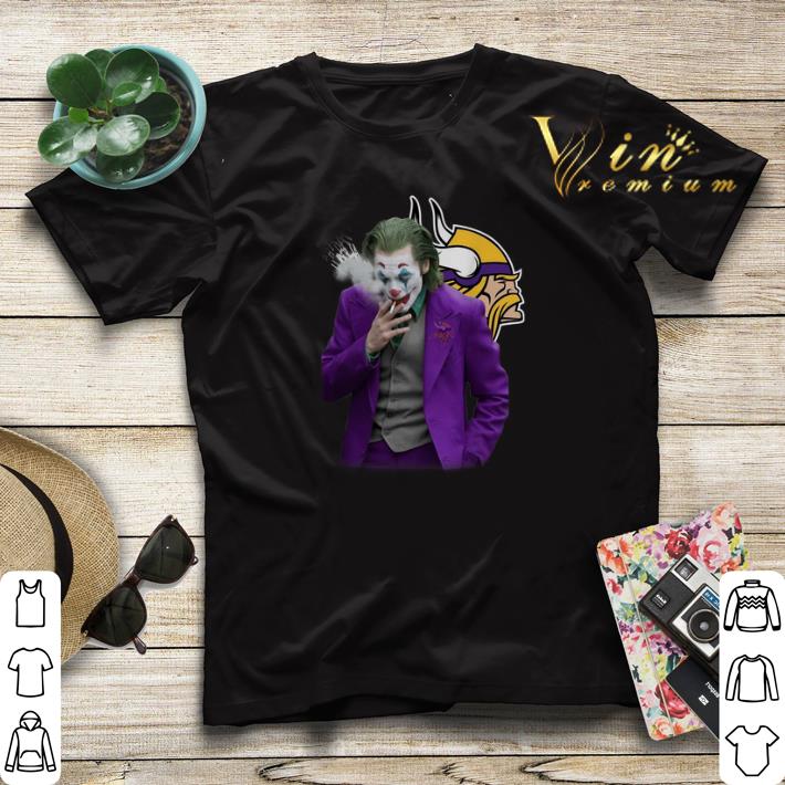 Joker Joaquin Phoenix Minnesota Vikings shirt sweater 4 - Joker Joaquin Phoenix Minnesota Vikings shirt sweater