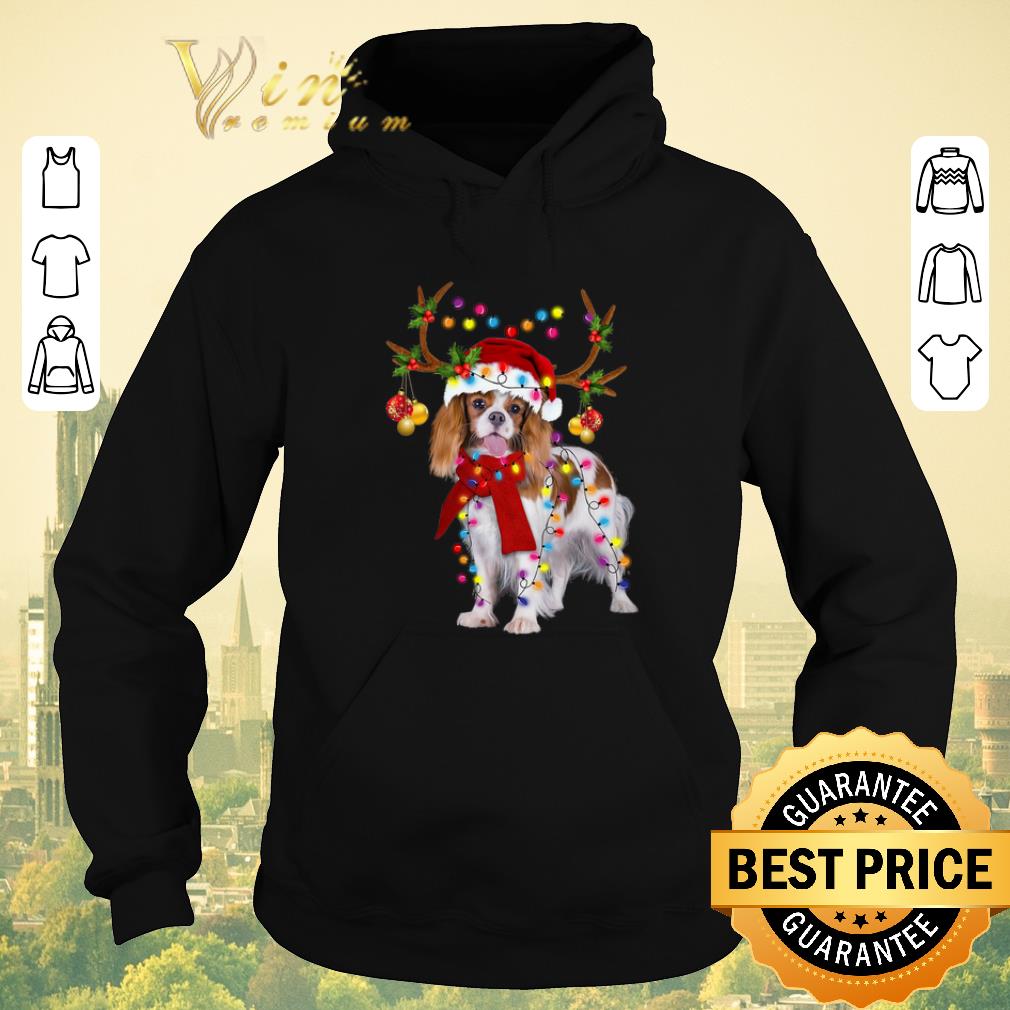 Nice Cavalier King reindeer Christmas shirt Nice Cavalier King reindeer Christmas shirt 4 - Nice Cavalier King reindeer Christmas shirt