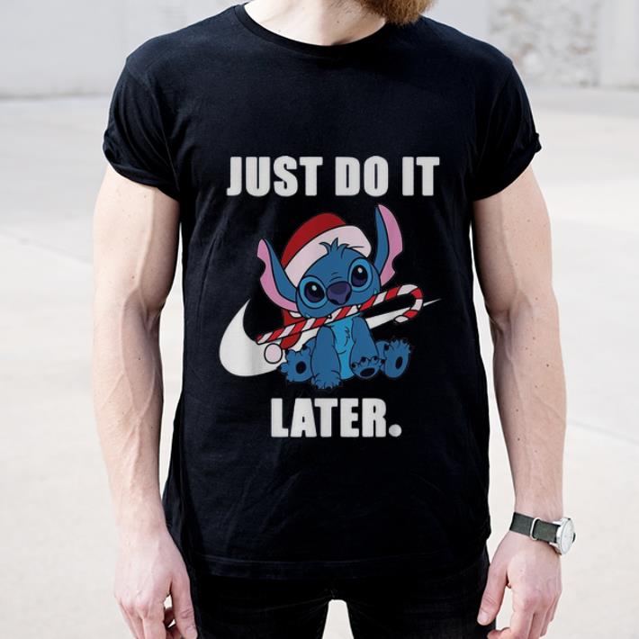 Nice Christmas Nike Stitch Just Do It Later shirt 4 - Nice Christmas Nike Stitch Just Do It Later shirt