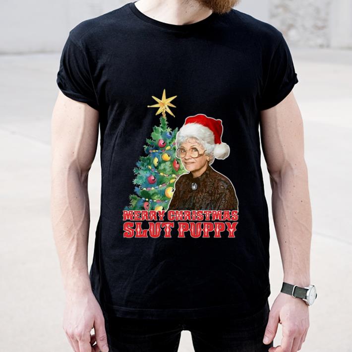 Nice Golden girls Sophia Petrillo Merry Christmas slut puppy Xmas shirt 4 - Nice Golden girls Sophia Petrillo Merry Christmas slut puppy Xmas shirt