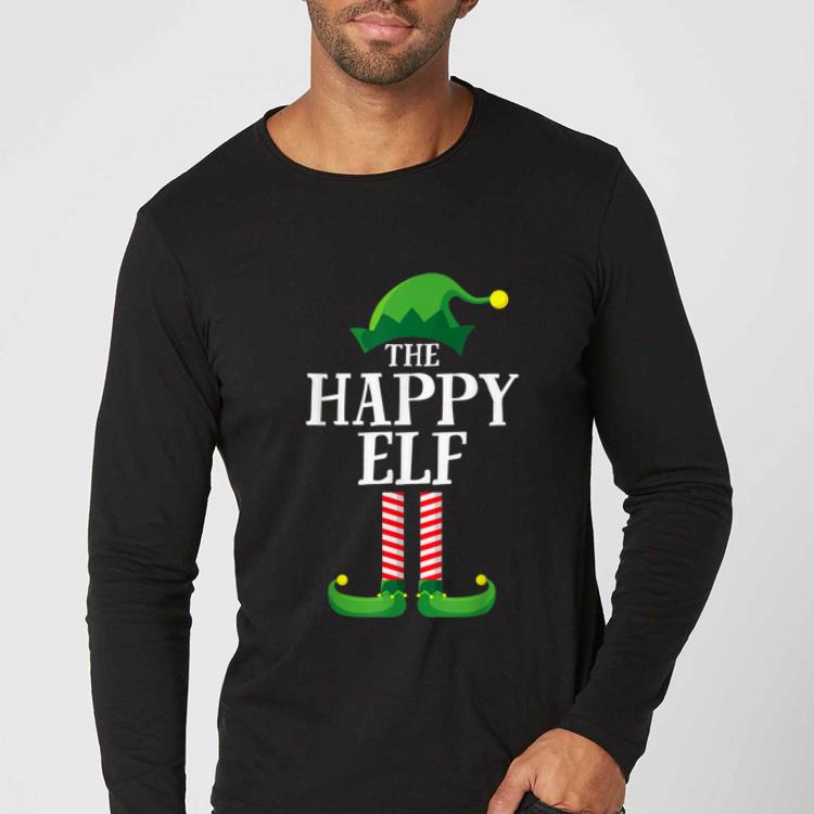 Nice Happy Elf Matching Family Group Christmas Party Pajama shirt 4 - Nice Happy Elf Matching Family Group Christmas Party Pajama shirt