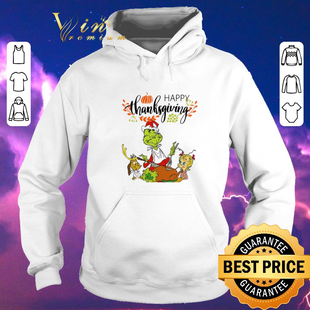 Nice Happy Thanksgiving The Grinch Characters shirt Nice Happy Thanksgiving The Grinch Characters shirt 4 - Nice Happy Thanksgiving The Grinch Characters shirt