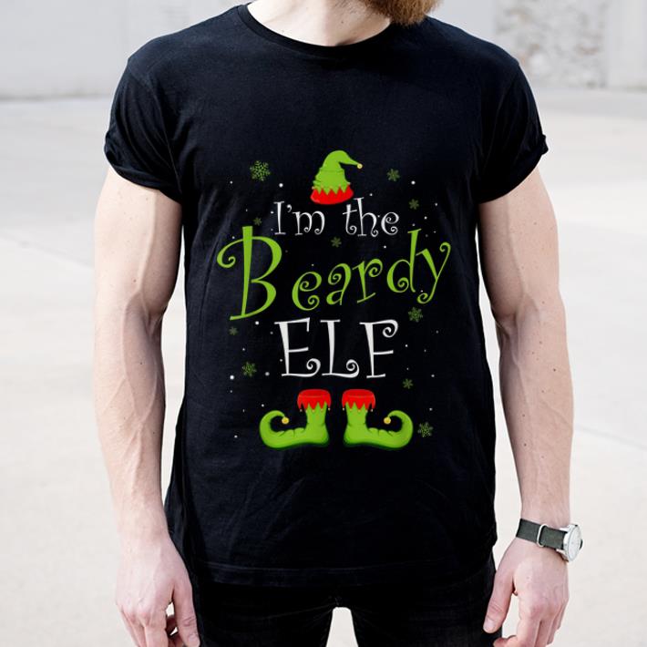 Nice I m The Beardy Elf Christmas Matching Family Xmas shirt 4 - Nice I'm The Beardy Elf Christmas Matching Family Xmas shirt