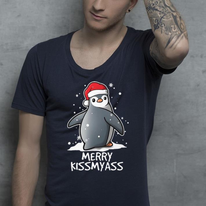 Nice Penguins Merry Kissmyass Christmas shirt 4 - Nice Penguins Merry Kissmyass Christmas shirt