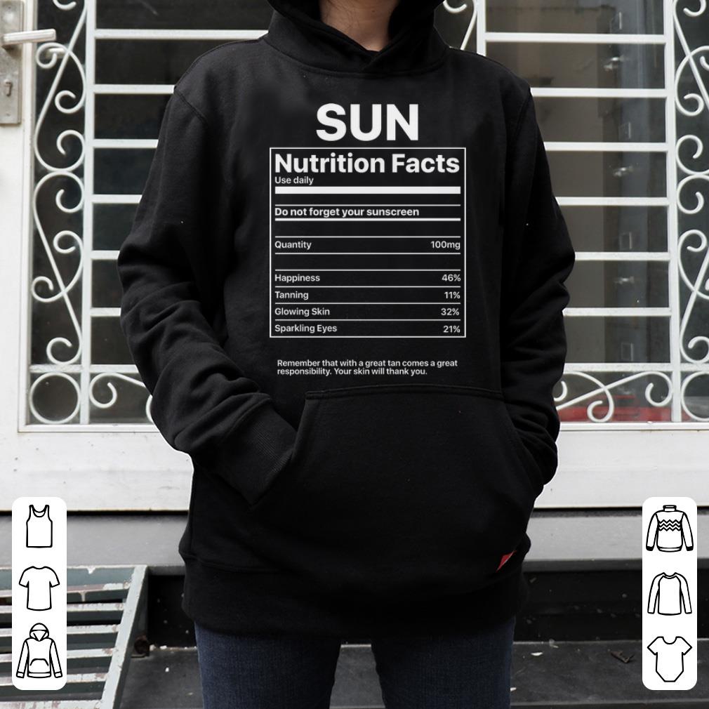 Nice Sun Nutrition Facts shirt 4 - Nice Sun Nutrition Facts shirt