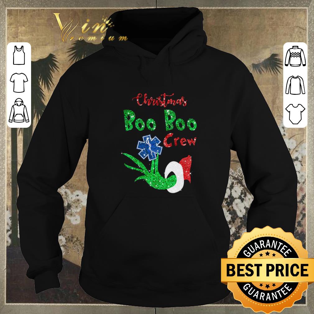 Official Christmas Boo Boo Crew EMS Star of Life Grinch shirt 4 - Official Christmas Boo Boo Crew EMS Star of Life Grinch shirt