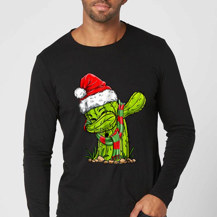 Official Dabbing Cactus Santa Christmas Kids Boys Girls Gifts shirt 4 - Official Dabbing Cactus Santa Christmas Kids Boys Girls Gifts shirt